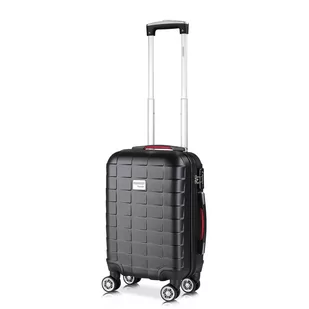 Walizka twarda Exopack Czarny M w ABS 40l 61x31x21cm - Walizki - miniaturka - grafika 1