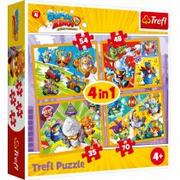 Puzzle - Trefl Puzzle 4w1. Super Zings. Magic Box - miniaturka - grafika 1