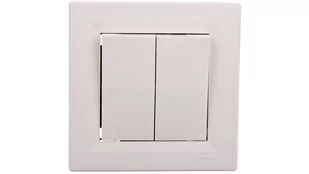 Schneider Asfora łącznik schodowy podtynkowy podwójny kremowy EPH0600123 - Wyłączniki światła i elektryczne - miniaturka - grafika 1