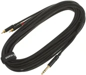 Kable - Kabel przewód sygnałowy RCA - Jack 6,3 mm 3 m pro snake - miniaturka - grafika 1