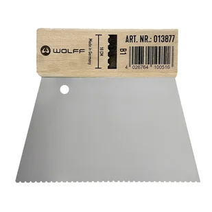 Paca zębata do kleju B1 18 cm - Narzędzia murarskie - miniaturka - grafika 1