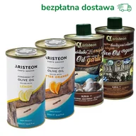 Oliwa - Oliwa z oliwek Aristeon zestaw 4 oliw po 250 ml BEZPŁATNA DOSTAWA - miniaturka - grafika 1
