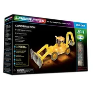 Klocki - Laser Pegs 8 in 1 Construction - miniaturka - grafika 1