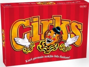 Tactic TACTIC Board game Circus In Latvian lang. - Gry planszowe - miniaturka - grafika 1