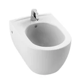 Bidety - Cerastyle City Bidet wiszący 52,5x36,5 cm biały mat 015700-97 - odbiór osobisty: Kraków, Warszawa - miniaturka - grafika 1