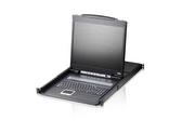 Przełączniki KVM - Aten KVM 8 port LCD 19 + keyboard + touchpad PS/2 or 1U 19 Rack (CL1308N-ATA-AG) - miniaturka - grafika 1