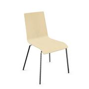 Krzesła - Krzesło CAFE VII buk - miniaturka - grafika 1
