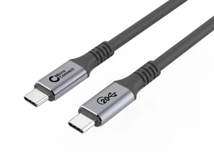 Kabel USB-C MicroConnect Premium 1m 20Gbps, 100W, USB 3.2 Gen 2x2 - Kable USB - miniaturka - grafika 1