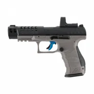 Wiatrówki pistolety - Pistolet wiatrówka Walther Q5 Match 5" Combo SET 4,5 mm - miniaturka - grafika 1