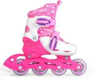Rolki - Rolki SMJ sport Combo Set 2w1 z wymienną płozą regulowane różowe r. 26-29 - miniaturka - grafika 1