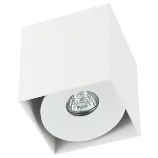 Orlicki Design Downlight LAMPA sufitowa Cardi l Small Bianco kwadratowa OPRAWA metalowa kostka spot biała Cardi l Small Bianco - Lampy sufitowe - miniaturka - grafika 1