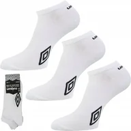 Skarpetki męskie - SKARPETY STOPKI Umbro Sneaker bawełniane sportowe 3-PAK - 39-42 - miniaturka - grafika 1