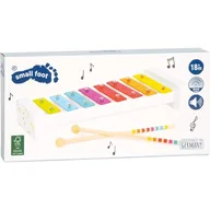 Instrumenty muzyczne dla dzieci - Small Foot Kolorowe Cymbałki Edukacyjne Drewniane 8 Tonów dla Dzieci - miniaturka - grafika 1