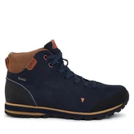 Buty trekkingowe męskie - Trekkingi CMP Elettra Mid Hiking Shoes Wp 38Q4597 Granatowy - miniaturka - grafika 1