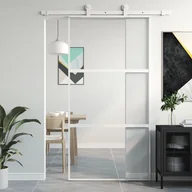 Drzwi wewnętrzne - Drzwi przesuwne, złote, 102,5x205cm, szkło hartowane, aluminium 8721012120402 - miniaturka - grafika 1