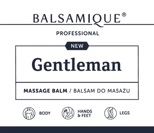 Balsamique Balsam do masażu Gentelman - - Olejki i świece do masażu - miniaturka - grafika 1