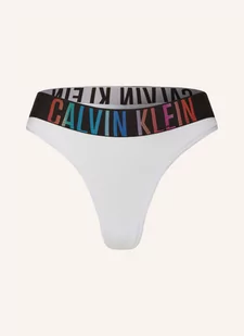 Calvin Klein Stringi Intense Power weiss - Majtki damskie - miniaturka - grafika 1