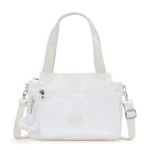 Kipling Damski korpus Elysia Cross Body, 39 cm dł. x 23 cm wys. x 13 cm gł, Czysty alabaster, 11.5''L x 9''H x 5''D - Torebki damskie - miniaturka - grafika 1