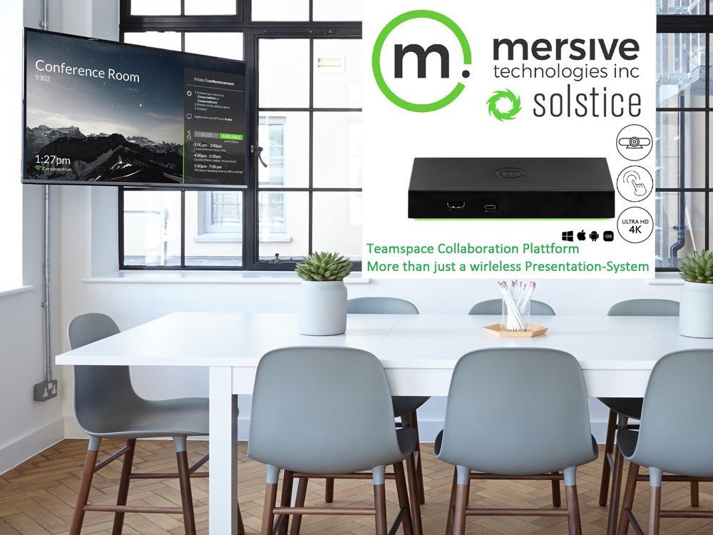 Mersive Technologies Solstice Pod Gen3 bezprzewodowy system prezentacji HDMI Komputer stacjonarny