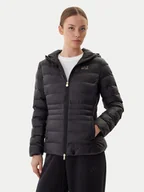 Kurtki damskie - EA7 Emporio Armani Kurtka zimowa 7W000684 AF12475 UC001 Czarny Slim Fit - miniaturka - grafika 1