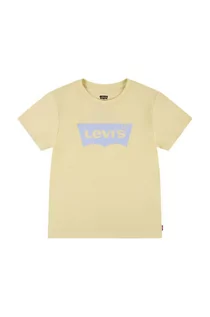 Koszulki dla dziewczynek - Levi's t-shirt dziecięcy kolor zielony - grafika 1