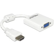 Adaptery i przejściówki - Delock Adapter Hdmi-a(m)->vga (f) - miniaturka - grafika 1