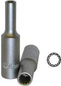 Klucze i nasadki - JBM Nasadka 1/4" 10 mm, 12-kątna, długa D.10178 - miniaturka - grafika 1