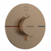 Baterie podtynkowe - HANSGROHE 15553140 ShowerSelect Comfort S Bateria termostatyczna, podtynkowa do 1 odbiornika Brąz Szczotkowany - miniaturka - grafika 1
