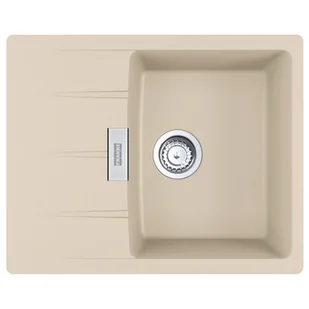 Franke Centro CNG 611-62 GSC Zlewozmywak granitowy jednokomorowy 62x50 cm beżowy 114.0687.314 - Zlewozmywaki - miniaturka - grafika 1