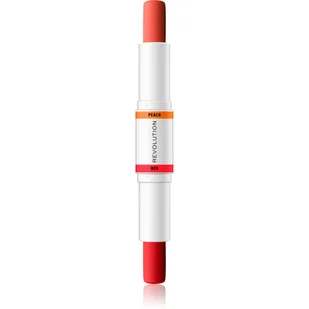 Makeup Revolution Colour Correct Stick Dwustronny Sztyft korygujący - czerwony/brzoskwiniowy 1szt - Korektory do twarzy - miniaturka - grafika 1
