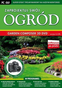 Garden Composer 3D DVD wer. 3.3 PL - Gry PC Cyfrowe - miniaturka - grafika 1