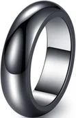 Pierścionki - Obrączka Hematyt Pierścionek Nowoczesna Elegancka Wytrzymały Pierścień - miniaturka - grafika 1