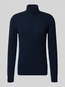 Swetry męskie - Sweter z dzianiny z golfem model ‘BRANKO’ - miniaturka - grafika 1