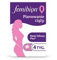 Witaminy i minerały - Merck SP.Z O.O. Femibion 0 Planowanie ciąży dla kobiet planujących ciążę 28 tabletek 3276041 - miniaturka - grafika 1