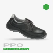 Obuwie robocze - PÓŁBUTY BEZPIECZNE Z METALOWYM PODNOSKIEM PPO STRZELCE OPOLSKIE MODEL 317, PN-EN ISO 20345, S1, SRC - miniaturka - grafika 1