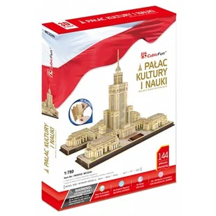 Cubicfun Puzzle 3D Pałac Kultury i Nauki 144 - Puzzle - miniaturka - grafika 1