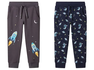 lupilu® Spodnie dresowe dziecięce z bawełną - Spodnie i spodenki dla chłopców lupilu® Spodnie dresowe dziecięce z bawełną - Spodnie i spodenki dla chłopców - miniaturka - grafika 1