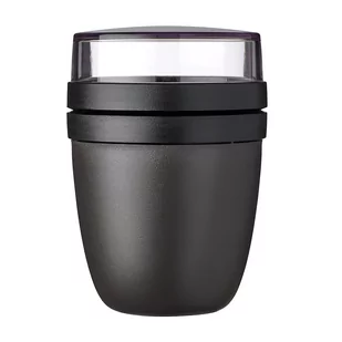 Mepal, Lunchbox Ellipse nordic 107648041100, Czarny - Lunch boxy - miniaturka - grafika 1