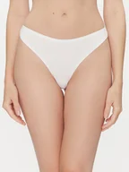 Majtki damskie - Tommy Hilfiger Stringi UW0UW05741 Biały - miniaturka - grafika 1