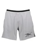 Spodenki męskie - Reebok Szorty sportowe "Strength" w kolorze szarym - miniaturka - grafika 1