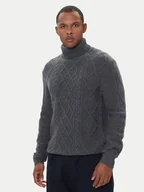 Swetry męskie - Tommy Hilfiger Golf MW0MW40914 Szary Regular Fit - miniaturka - grafika 1