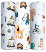 Pieluchy - EGA Pielucha Tetrowa 70/80 8371 3 sztuki - miniaturka - grafika 1