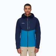 Kurtki i kamizelki sportowe męskie - Kurtka przeciwdeszczowa męska Mammut Alto Guide HS Hooded - miniaturka - grafika 1