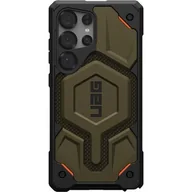 Etui i futerały do telefonów - Etui UAG Monarch Pro do Samsung Galaxy S25 Ultra Kevlar Czarno-zielony - miniaturka - grafika 1