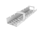 Maskownice do kabli - Organizer kabli do biurka ACTIVEJET CMP502 biały - miniaturka - grafika 1