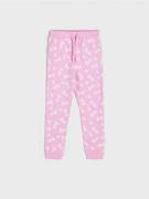 Spodnie i spodenki dla dziewczynek - Sinsay - Spodnie dresowe jogger Barbie - różowy - miniaturka - grafika 1