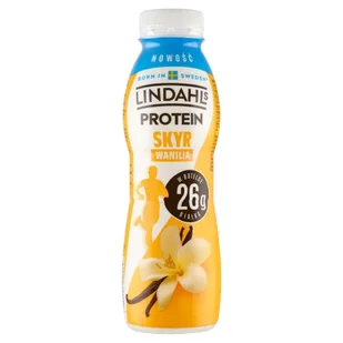 Lindahls Protein Jogurt pitny skyr wanilia 350 g - Kefiry, jogurty, maślanki - miniaturka - grafika 1