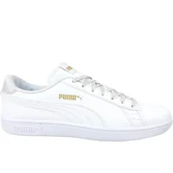 Buty trekkingowe damskie - Buty do chodzenia damskie Puma Smash V2 Metallics JR - miniaturka - grafika 1