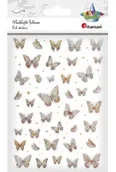 Zabawki kreatywne - Naklejki foliowe Motyle złote i holograficzne - miniaturka - grafika 1
