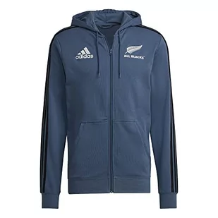 adidas Męska bluza z kapturem od 3 s Fz HD, Acemar/Biały/Czarny, XS, Acemar/biały/czarny, XS - Bluzy męskie - miniaturka - grafika 1